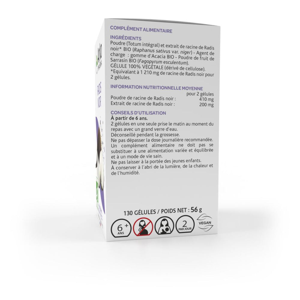 Arkogélules® BIO Radis Noir