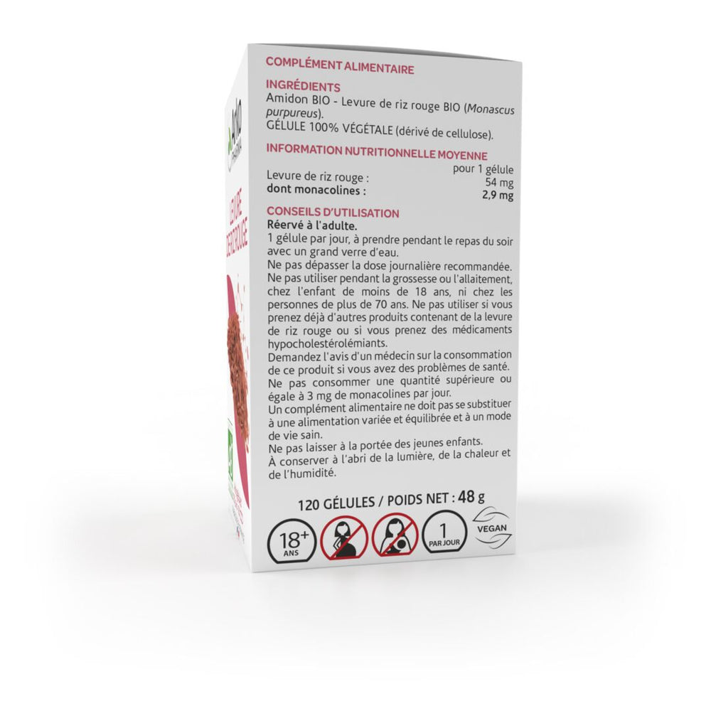 Arkogélules® BIO Levure de riz rouge