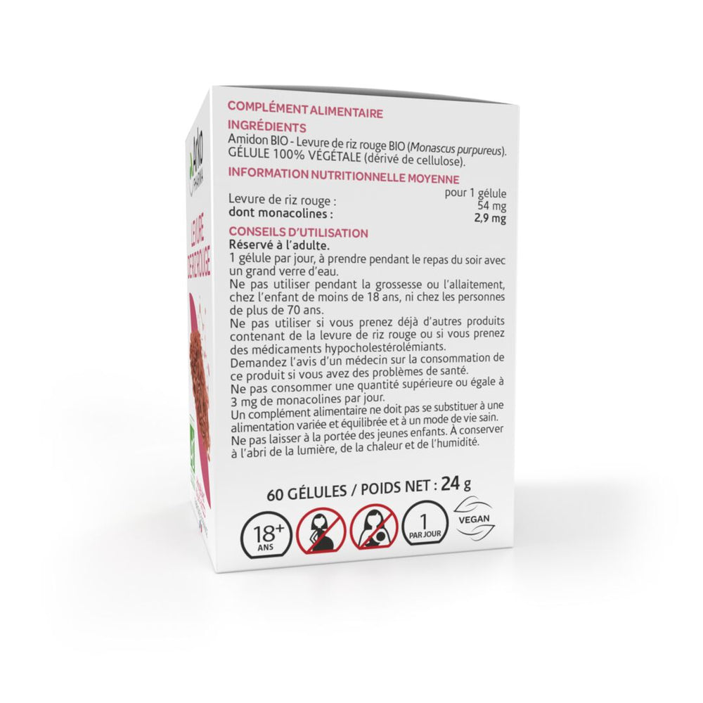 Arkogélules® BIO Levure de riz rouge